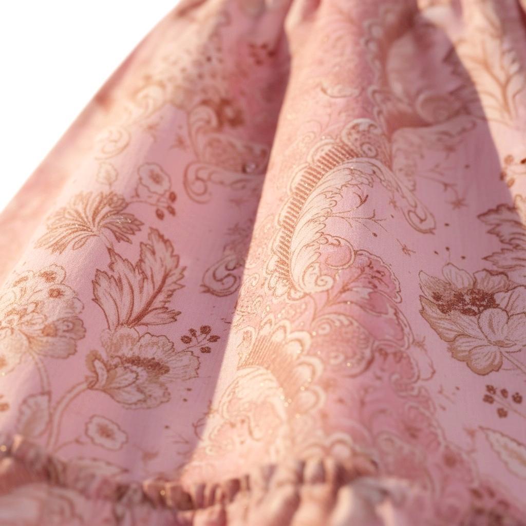 Abito per bambina Zimmermann Kids rosa con stampa floreale 6113DR S263 ZIMMERMANN KIDS 