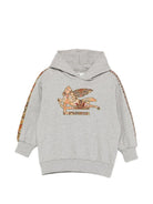 Felpa per bambino Etro Kids grigia con cappuccio GY4P30 Z3188 806 ETRO KIDS 