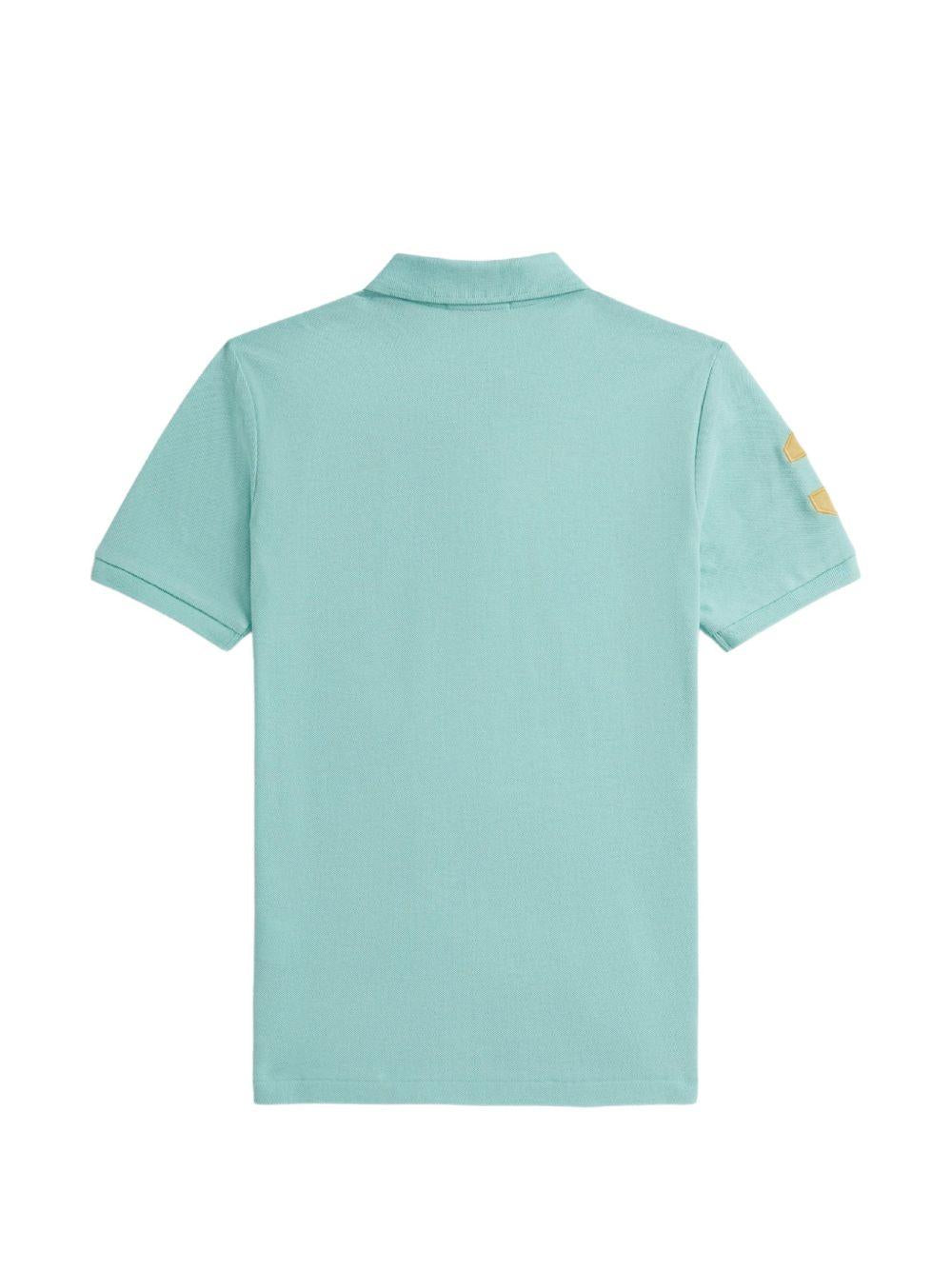 Polo per bambino Polo Ralph Lauren Kids azzurra con ricamo Polo Pony 322703635 509 Ralph Lauren kids 
