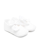 Ballerine con logo per neonato Il Gufo bianco con suola piatta P25SS103R0004 010 IL GUFO 