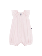 Tutina per neonati Petit Bateau rosa con dettaglio arricciature A0CNI 01 PETIT BATEAU 