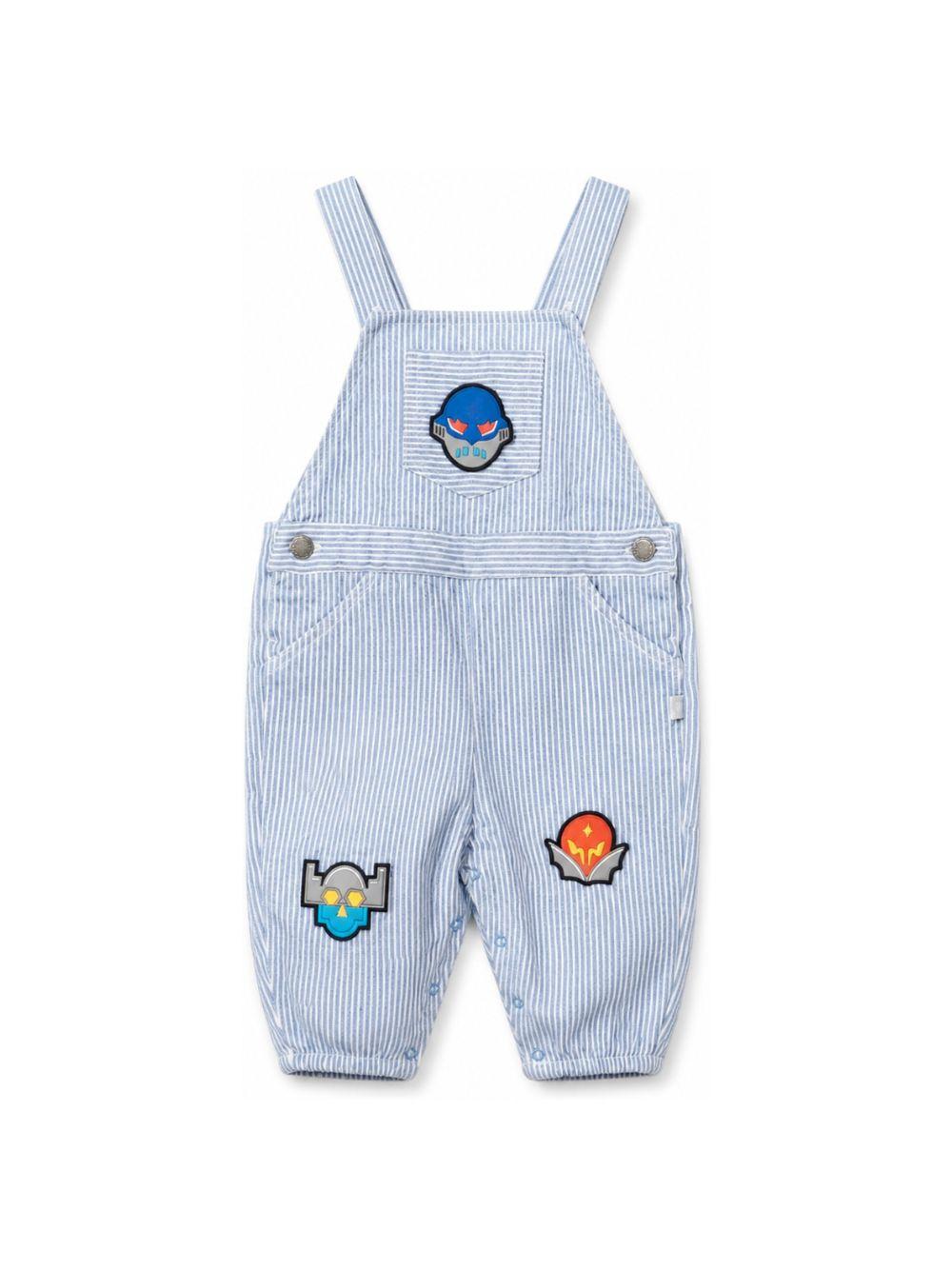 Tutina per neonato Stella McCartney Kids multicolore con design a righe TZA302 Z3961 61A STELLA McCARTNEY KIDS 