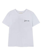 T-shirt per bambino Givenchy Kids bianco con stampa drago H30964 10P GIVENCHY KIDS 