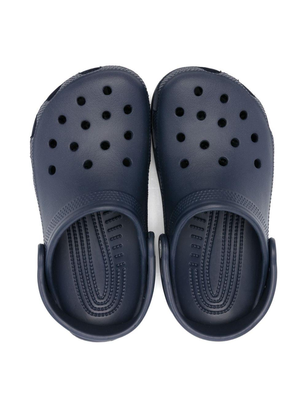 Clogs Classic per bambino Crocs Kids blu con design traforato 206991 NAVY CROCS KIDS 