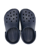 Clogs Classic per bambino Crocs Kids blu con design traforato 206991 NAVY CROCS KIDS 