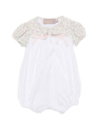 Tutina per neonata La Stupenderia bianca con stampa floreale 2TBTT58 T74 LA STUPENDERIA KIDS 