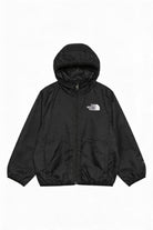 Giacca a vento Cyclone per bambino The North Face Kids nera con logo sul davanti NF0A8ANM JK31 THE NORTH FACE KIDS 