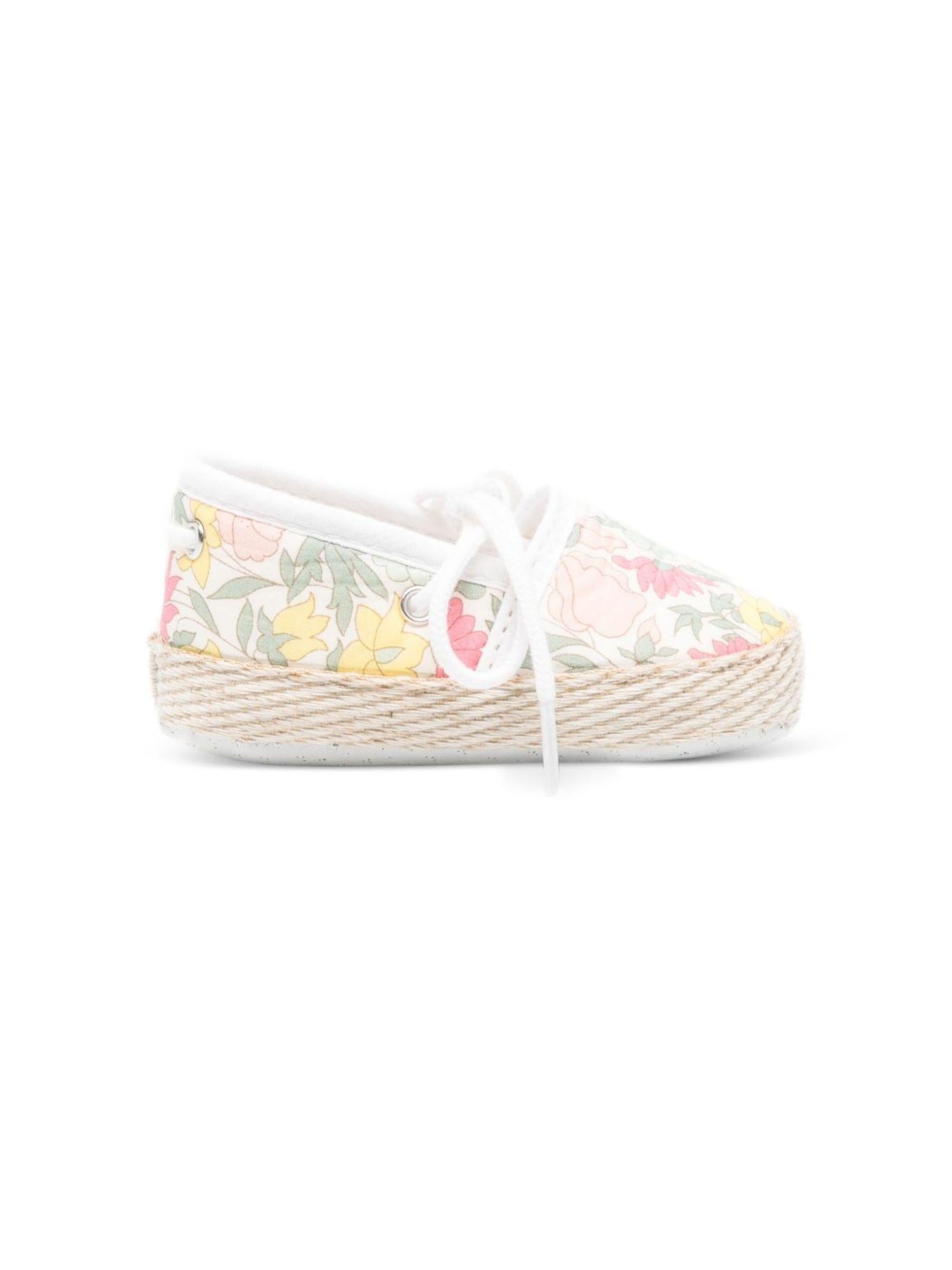 Ballerine per neonata Tartine & Chocolat multicolroe con stampa a fiori CC80041 70 TArtine & Chocolat KIDS 