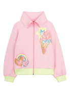 Felpa per bambina Billieblush rosa con paillettes U21915 46N BILLIEBLUSH KIDS 