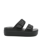 Sandali Brooklyn per donna Crocs nere con doppia fibbia 207431 BLK CROCS KIDS 