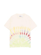 T-shirt per bambino Molo beige con stampa grafica 6S26A213 5985 MOLO KIDS 