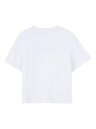 T-shirt per bambina The Marc Jacobs Kids bianca con stampa  logo W60746 10P THE MARC JACOBS KIDS 