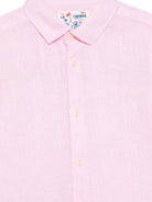 Camicia per bambino MC2 Saint Barth Kids rosa con colletto classico AGN0001 00142L MC2 ST. BARTH KIDS 