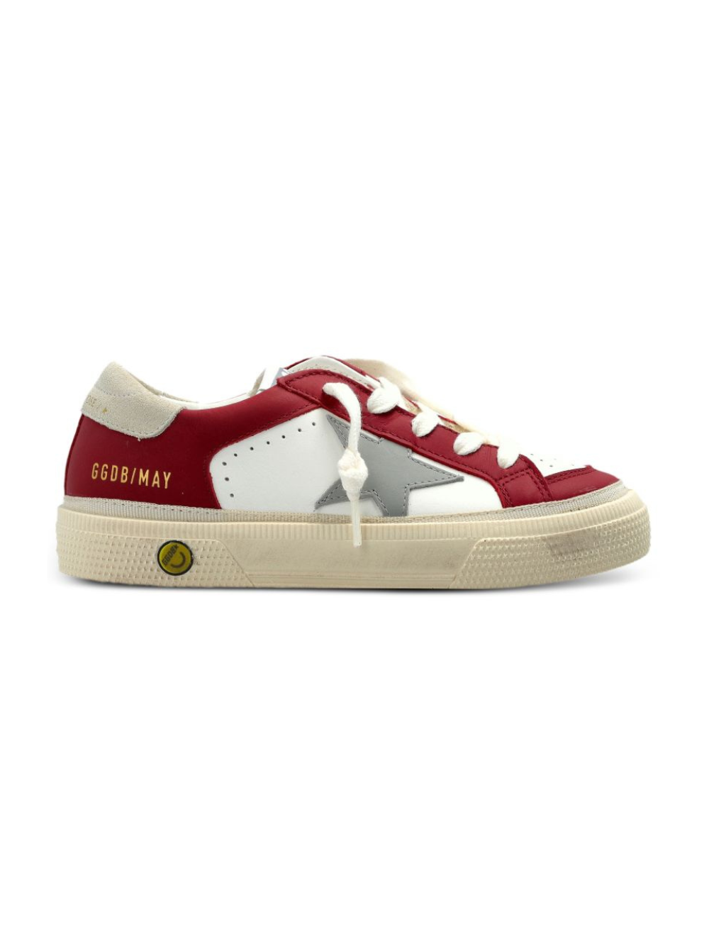 Sneakers per bambini Golden Goose Kids rosso con dettagli a contrasto bianchi F00495F008669 11892 GOLDEN GOOSE KIDS 