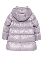 Piumino per bambina Herno Kids lilla con cappuccio PI000187G12017Z 4503 HERNO KIDS 