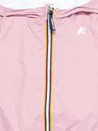 Giacca per neonata K Way Kids rosa con cappuccio e zip K2123IW C56 K-WAY KIDS 
