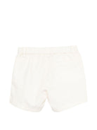 Shorts Leonard per neonato Bonpoint bianchi con vita elasticizzata S06YBEW00003 002 BONPOINT KIDS 