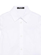 Camicia per bambino Balmain Kids bianca con colletto classico BY5P60 P0562 100BC BALMAIN KIDS 