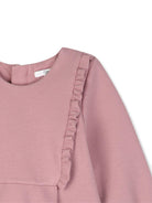 Abito per neonata Chloè Kids rosa con dettaglio con ruches C21336 48W CHLOE' KIDS 