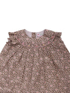 Abito per neonata Bonpoint multicolore con stampa floreale all-over S06XDRW00002 542 BONPOINT KIDS 