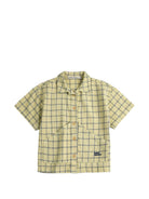 Camicia per bambino Bobo Choses gialla con motivo a quadri B126AC036 721 BOBO CHOSES KIDS 