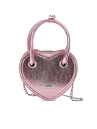 Borsa a mano per bambina Monnalisa rosa a forma di cuore 17F003 6073 0090 MONNALISA 