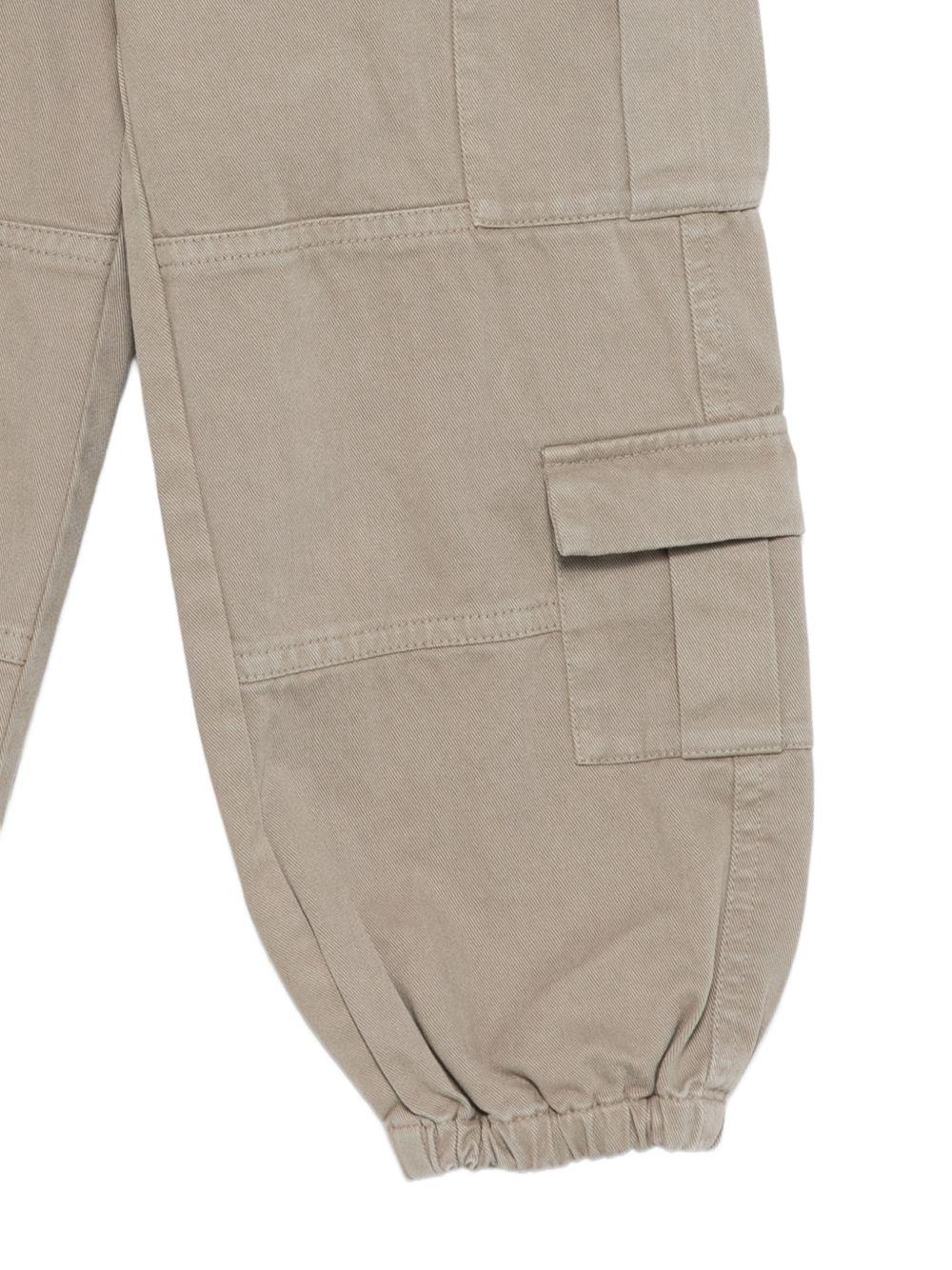 Pantaloni per bambino Stella McCartney Kids verde con stampa cactus TZ6H20 Z0628 774 STELLA McCARTNEY KIDS 