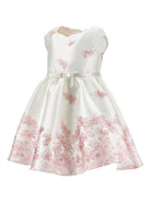 Abito per neonata Monnalisa bianco con stampa a fiori 73G905 7673 0191 MONNALISA KIDS 