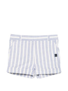 Shorts per neonato Tartine & Chocolat blu con dettaglio logo CC26061 46 TArtine & Chocolat KIDS 