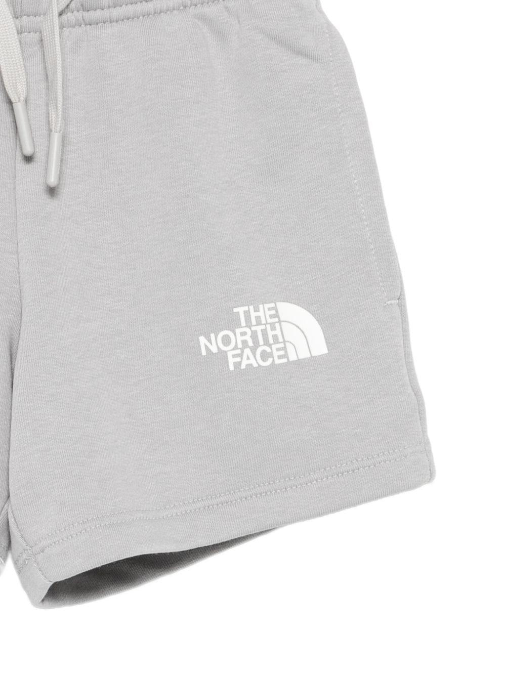 Shorts per bambino The North Face Kids grigio con stampa logo NF0A8GR7 A911 THE NORTH FACE KIDS 