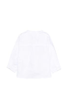 Camicia per neonato Tartine Et Chocolat bianca con colletto alla coreana CC12001 01 TArtine & Chocolat KIDS 