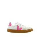 Sneakers per bambina Veja Kids bianche con inserti rosa SY2221523 WHITE MALIBU NATURAL VEJA KIDS 