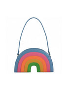 Borsa a spalla Rainbow per bambina Molo blu con motivo arcobaleno 7S26V110 4888 MOLO 