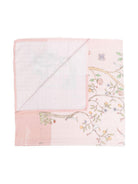 Coperta Bloom per neonata Atelier Choux rosa con stampa all-over CA-CQ-IBP I-U ATELIER CHOUX PARIS KIDS 