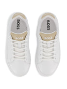Sneakers da bambino Boss Kids bianche con lacci J52803 10P BOSS KIDS 