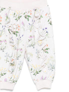 Shorts Sallie per neonata Molo beige con stampa a fiori 4S26I203 9541 MOLO KIDS 