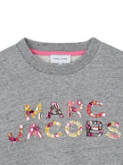 Felpa per bambina Marc Jacobs Kids grigia con logo e paillettes W60570 A35 THE MARC JACOBS KIDS 