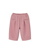 Pantaloni sportivi per neonata Chloè Kids rosa con placca logo C21349 48W CHLOE' KIDS 