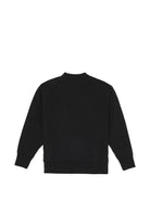Felpa per bambino Palm Angels Kids nera con stampa orso sul davanti PBBA012S26FLE002 110 PALM ANGELS KIDS 