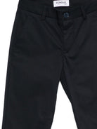 Pantaloni per bambino DONDUP Kids blu con dettaglio logo DMPA1800RA029 4000 DONDUP KIDS 
