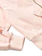 Giacca Haliva per bambina Molo rosa con motivo a farfalla 5S26M306 5983 MOLO KIDS 