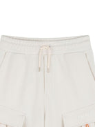 Shorts per bambino Dkny Kids beige con tasche cargo D62523 519 DKNY KIDS 