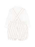Set camicia e pantaloni per neonato Colorichiari bianco a righe (3 pezzi) MN308397 4911 26 COLORICHIARI KIDS 