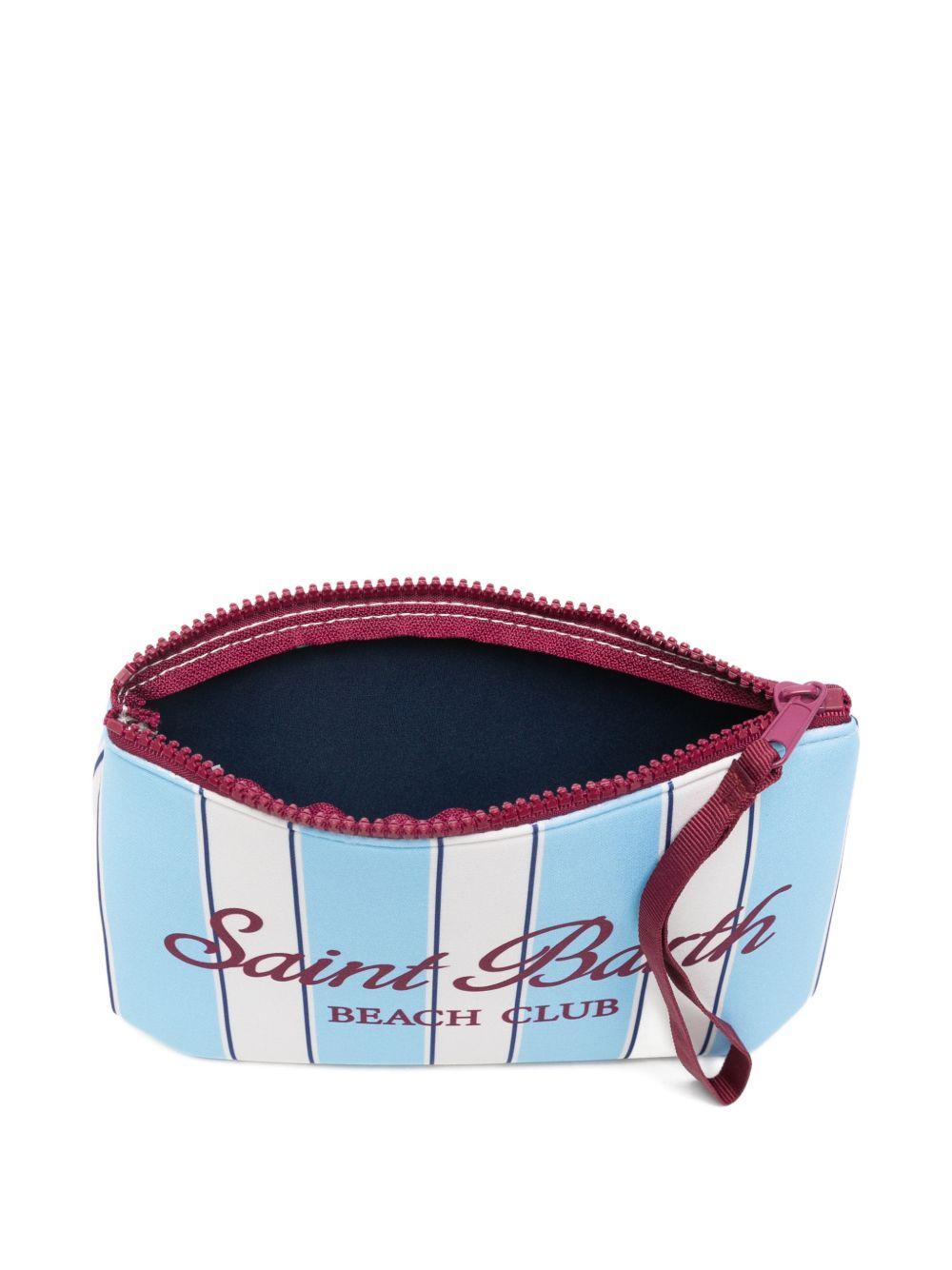 Pochette Aline MC2 Saint Barth multicolore con design a righe ALIN001 00605L MC2 ST. BARTH KIDS 