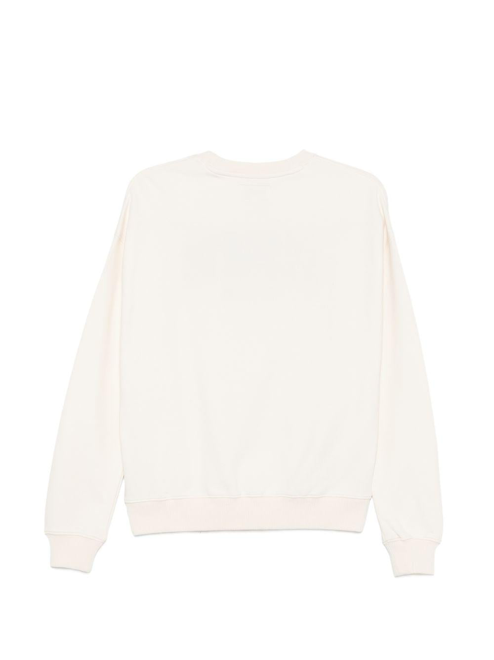 Felpa da donna MC2 Saint Barth bianca con patch del logo STD0001 00798L MC2 ST. BARTH 