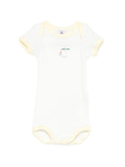 Set 3 pezzi per neonato Petit Bateau bianche a maniche corte A0FOV 00 PETIT BATEAU KIDS 