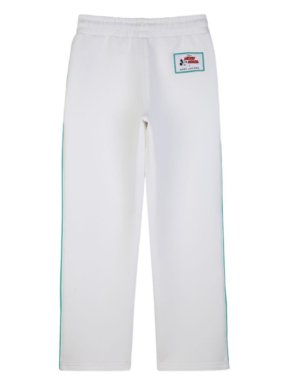 Pantaloni sportivi per bambino The Marc Jacobs Kids x Mickey Mouse con righe laterali W60791 126 THE MARC JACOBS KIDS 