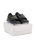 Scarpine primi passi per neonato Kenzo Kids nere con dettaglio coda K61854 095 KENZO KIDS 