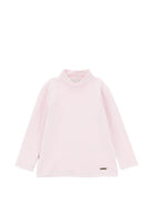 T-shirt per bambina Monnalisa Kids rosa con dettaglio collo alto 17HLUP 8201 0091 MONNALISA KIDS 