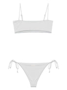 Bikini per donna MC2 Saint Barth grigio con dettaglio glitterato P25MC2MRL0001 00348H MC2 ST. BARTH 